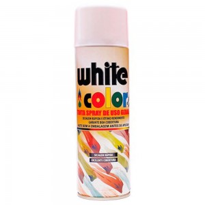 0WHITE COLOR TINTA SPRAY BRANCO 340 ML